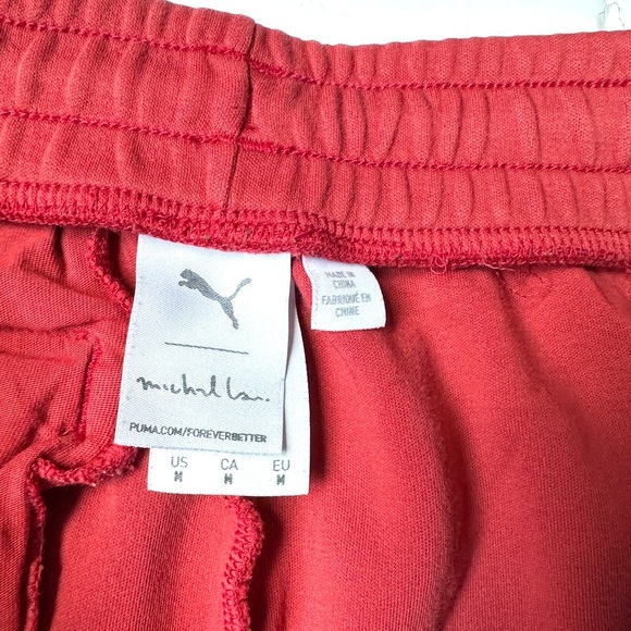 PUMA x MICHAEL LAU Women’s Pants Sz Medium Red - Picture 5 of 11